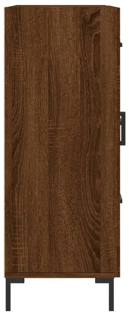 vidaXL Ντουλάπι Καφέ Δρυς 69,5 x 34 x 90 εκ. Επεξεργασμένο Ξύλο