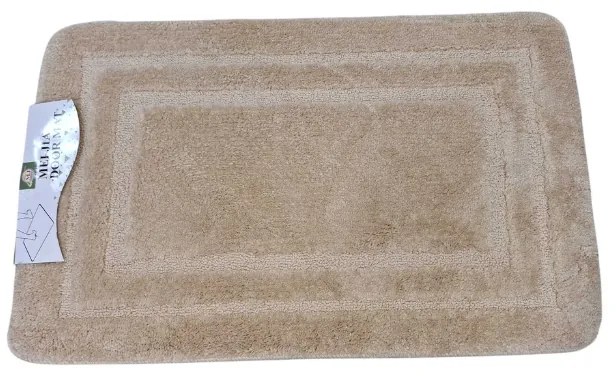 Πατάκι μπάνιου - 48x78cm - 915657 - Beige-915657_be