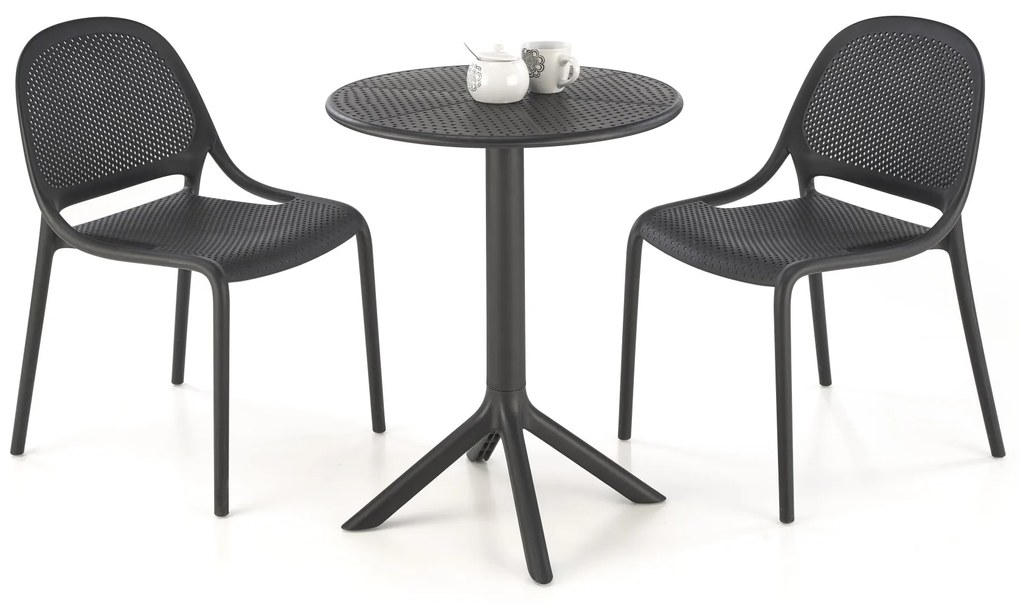 CALVO round table, black