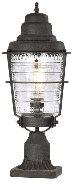 Επιδαπέδιο Φωτιστικό E27 60W IP44 Μαύρο Chance Harbor QN-CHANCE-HARBOR3 Elstead QN-CHANCE-HARBOR3 Μαύρο