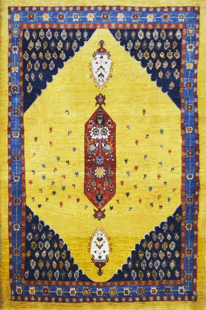 Χειροποίητο Χαλί Persian Gabbeh Lori Wool 200Χ129 200Χ129cm