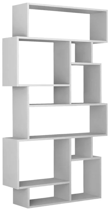 ΒΙΒΛΙΟΘΗΚΗ KARMATO MEGAPAP ΧΡΩΜΑ ΛΕΥΚΟ 96X25,5X168,5ΕΚ.