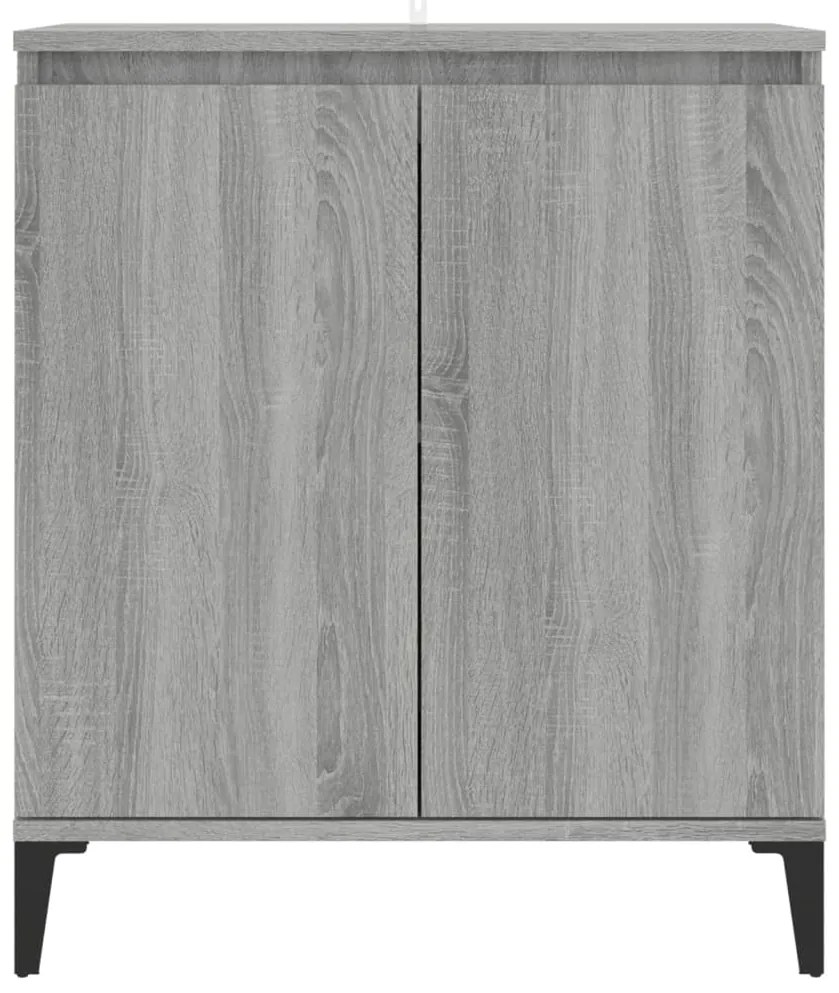 vidaXL Ντουλάπι Γκρι Sonoma 60 x 35 x 70 εκ. από Επεξεργασμένο Ξύλο
