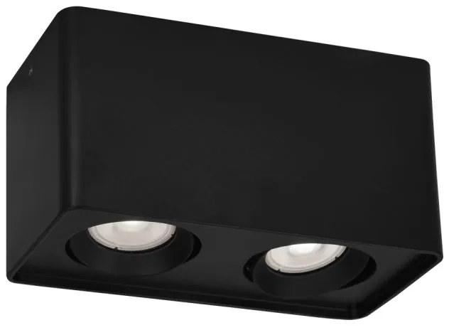 2/φωτη Πλαφονιέρα Μαύρη Arion - 4279901 - 21W - 50W - 4279901