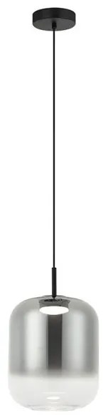 Κρεμαστό Φωτιστικό Οροφής 23cm LED 12W IP20 3000K Zambelis-23214-Μαύρο 23214