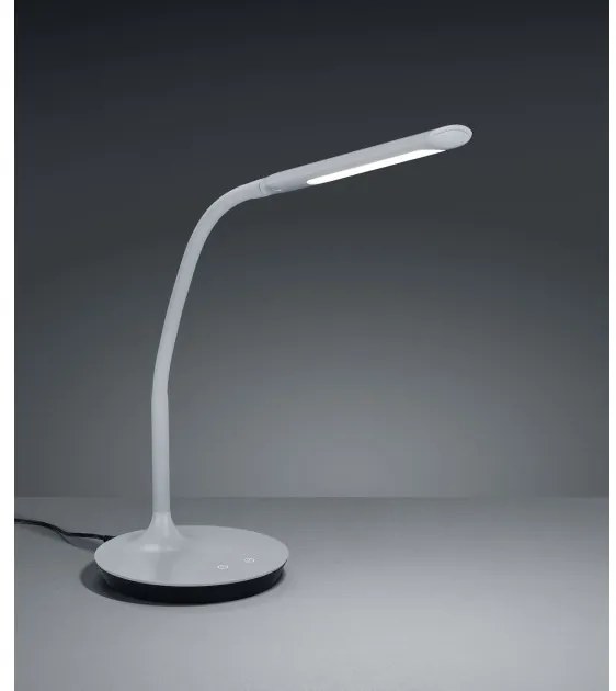 Επιτραπέζιο Φωτιστικό LED 5W Dimmer Εύκαμπτο 3000K/4000K/5000K Polo Trio Lighting-527090111-Γκρι 527090111