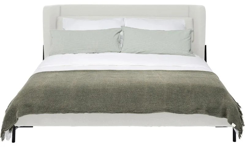 Κρεβάτι Bed Tivoli Ύφασμα Εκρού 180x200 εκ./216*215*105εκ. - Μπεζ