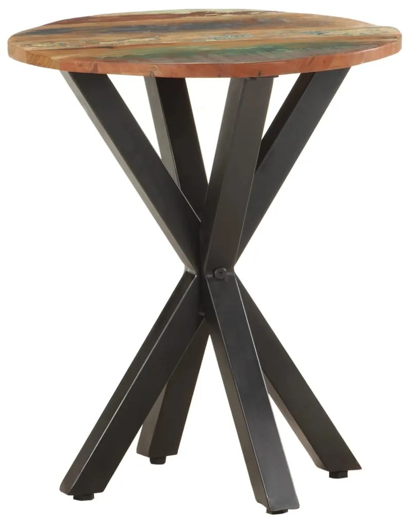 vidaXL Τραπεζάκι Βοηθητικό 48 x 48 x 56 εκ. από Μασίφ Ανακυκλωμένο Ξύλο