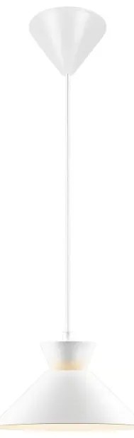 Κρεμαστό Φωτιστικό Οροφής E27 40W IP20 Dial Nordlux-2213333001-Λευκό 2213333001