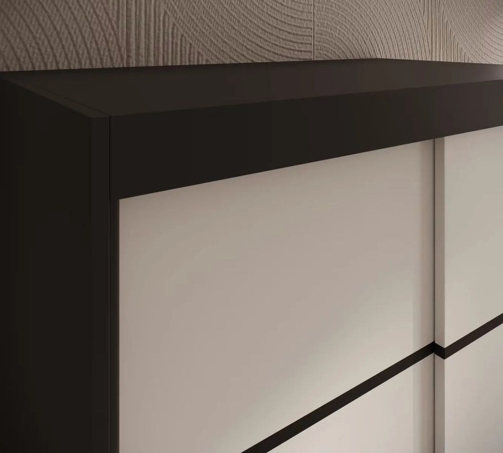 Ντουλάπα Wardis 100 συρόμενη-Mauro-Leuko