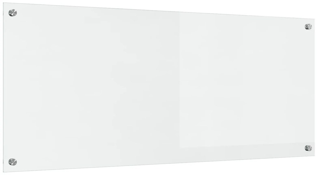 vidaXL Διαφανές Πλαίσιο Κουζίνας 120x50x0,6 εκ από Γυάλα