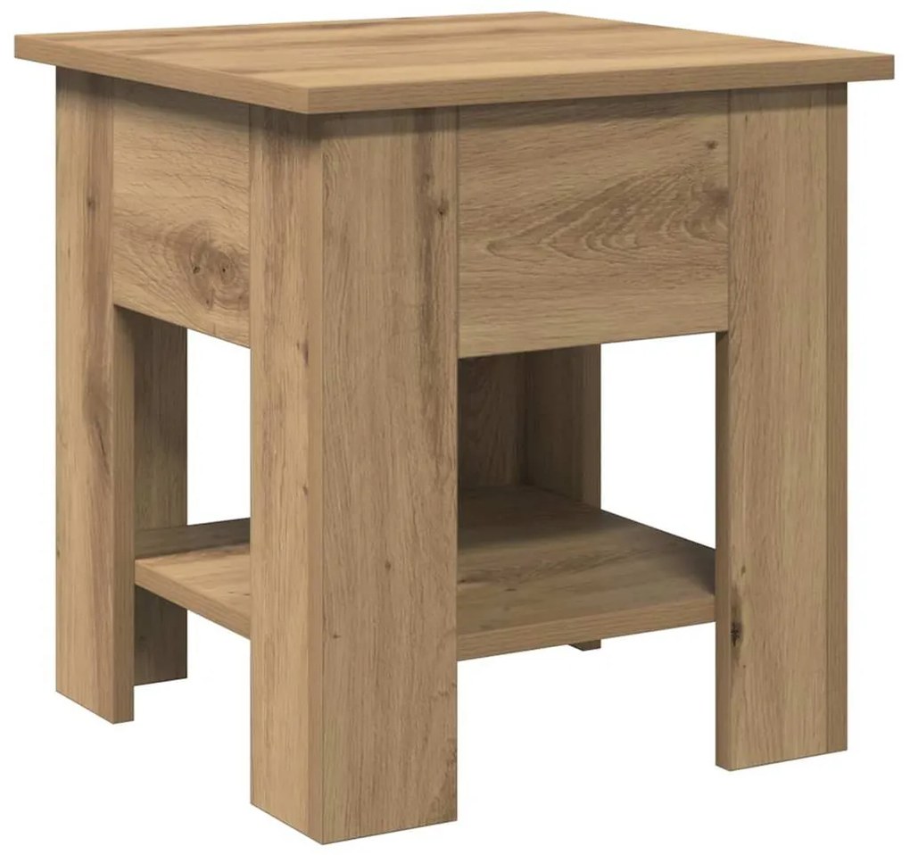 vidaXL Τραπεζάκι σαλονιού Artisan Oak 40x40x42 cm Κατασκευασμένο ξύλο