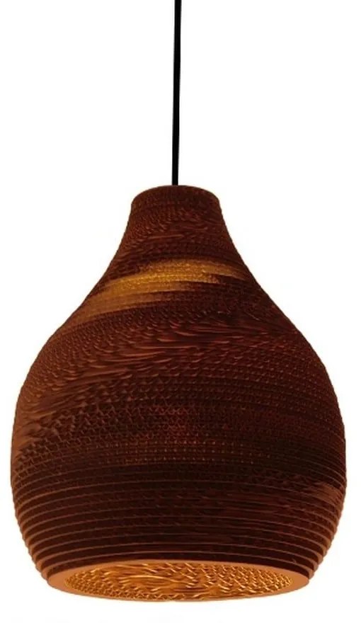 Φωτιστικό Οροφής 3D Mykonos 01292 Brown GloboStar Paper