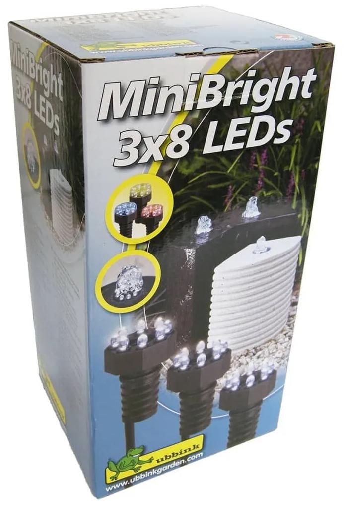 Ubbink Φωτιστικό Λίμνης MiniBright Υποβρύχιο 3x8 LED 1354019