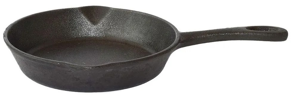 Τηγάνι Από Μαντέμι Iron 01-4477 Φ25cm Black Estia 25cm Cast Iron