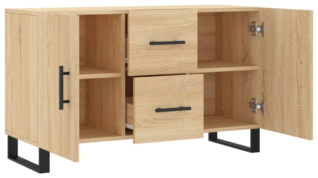 vidaXL Ντουλάπι Sonoma Δρυς 100x36x60 εκ. από Επεξεργασμένο Ξύλο