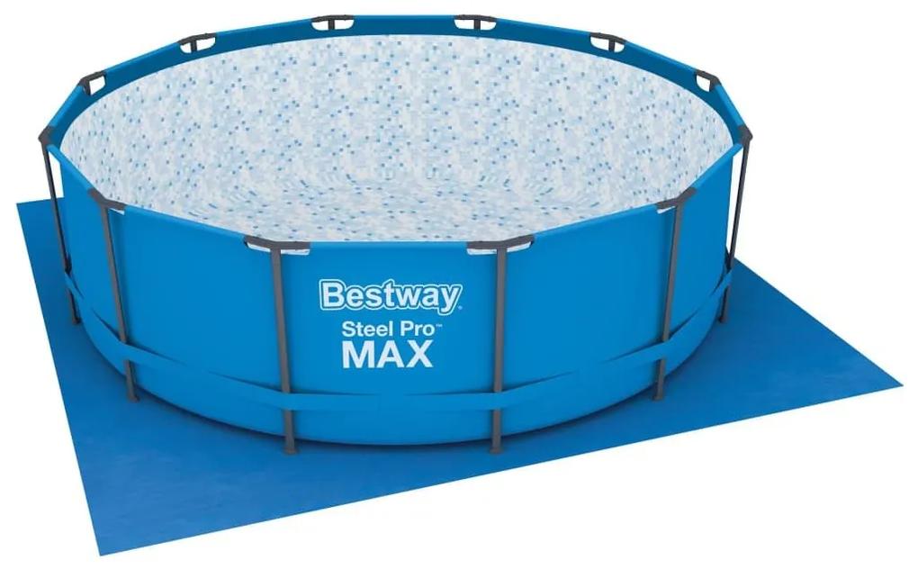 Bestway Υπόστρωμα Πισίνας Προστατευτικό Flowclear 396 x 396 εκ. - Μπλε