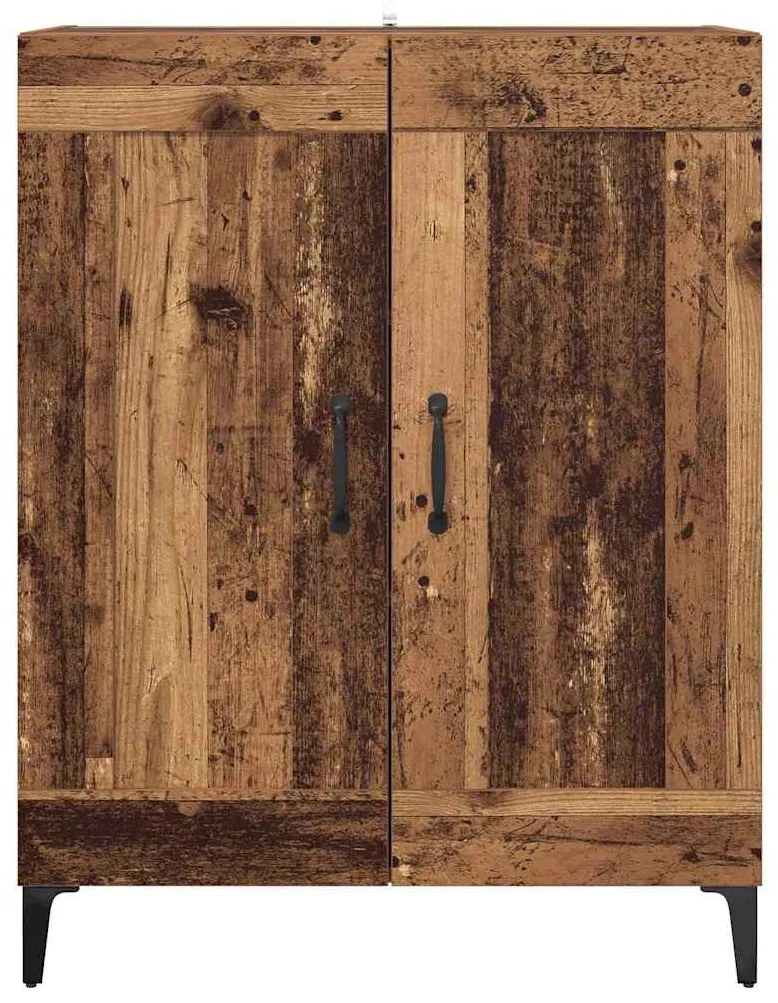 vidaXL Πλαϊνό γραφείο Παλιό Ξύλο 69,5 x 34 x 90 εκ. Επεξεργασμένο ξύλο