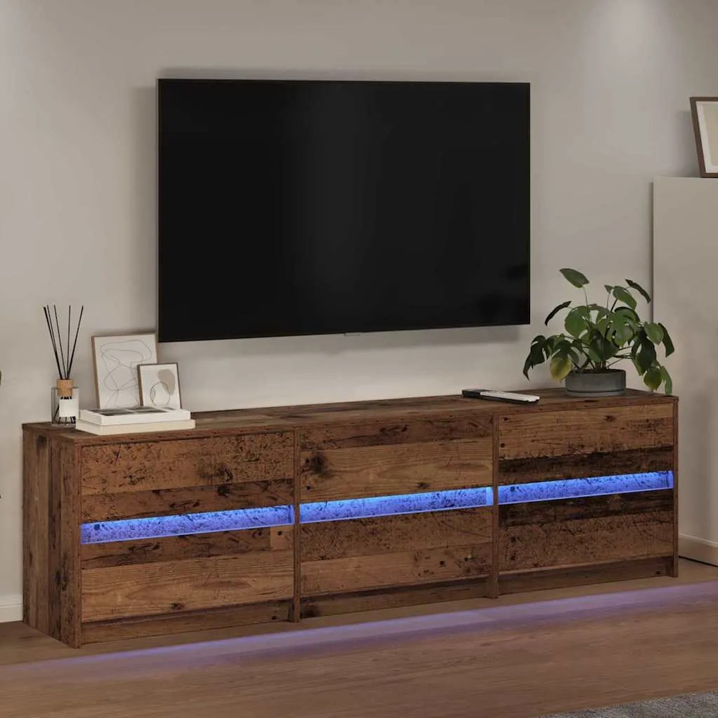 vidaXL Ντουλάπι TV Καφέ 180 x 34 x 50 εκ