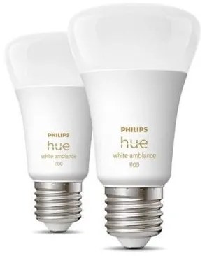 Έξυπνη Λάμπα Led 2xE27 11W A60 1100 Hue WA Σετ 929002468404 Philips Hue 929002468404