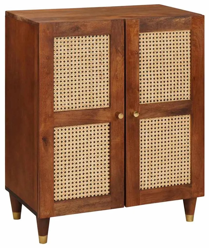 vidaXL Σετ Μπουφέ 3 pcs Καφέ 180 x 33 x 75 εκ. Μασίφ ξύλο μάνγκο