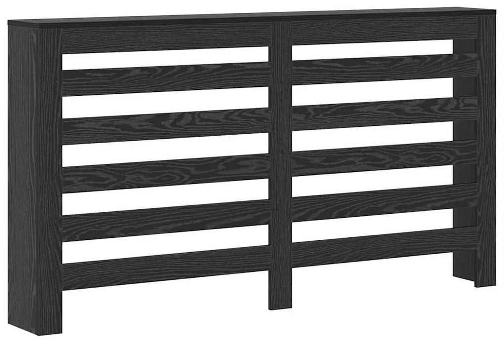 vidaXL Καπάκι Καλοριφέρ Μαύρη Οξυά 149 x 20 x 82 cm