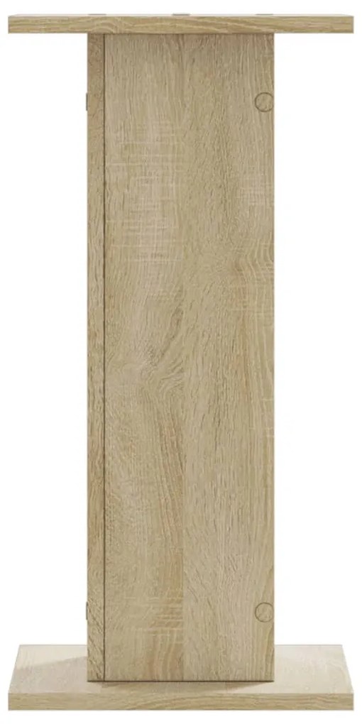 vidaXL Βάσεις Ηχείων 2 Τεμ. Sonoma Δρυς 30x30x60εκ. Επεξεργασμένο Ξύλο