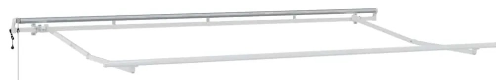 vidaXL Σκηνίτσα Αναδιπλούμενη Μπλε και άσπρο 350 x 200 cm