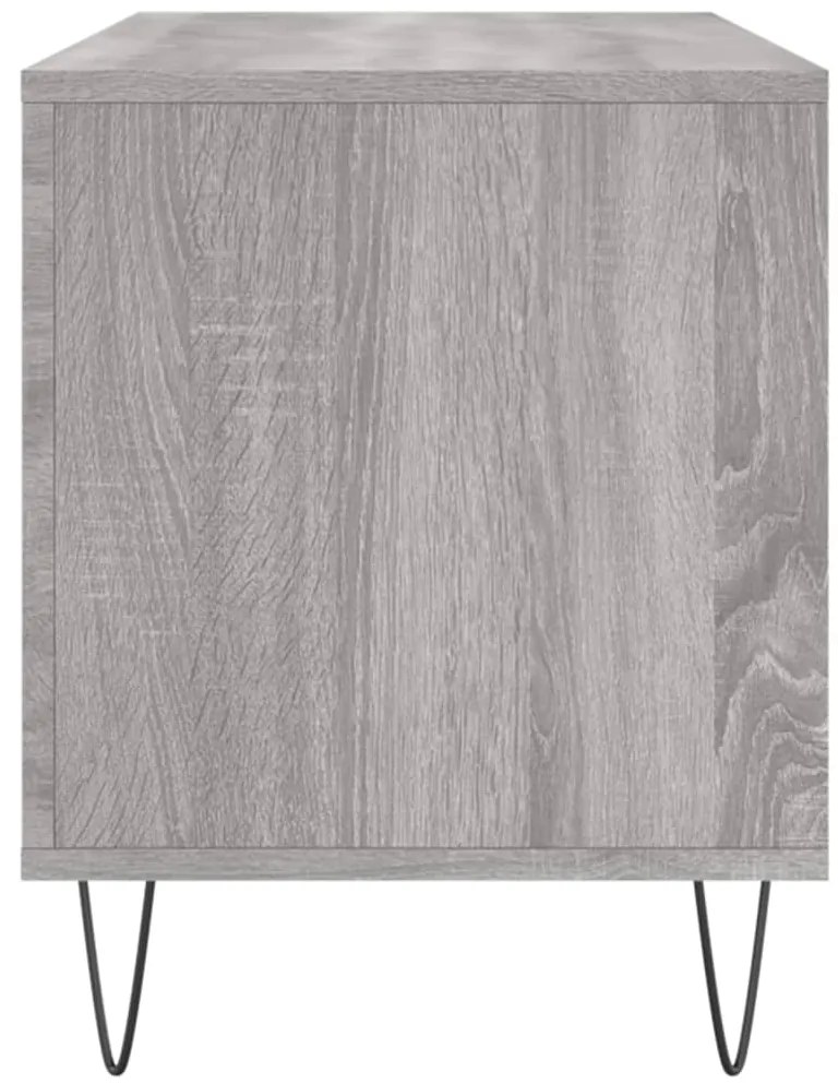 vidaXL Έπιπλο Δίσκων Γκρι Sonoma 100x38x48 εκ. από Επεξεργασμένο Ξύλο