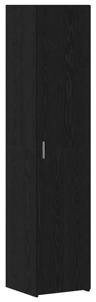 vidaXL Μαύρη Οξυά 40 x 42,5 x 185 εκ. Επεξεργασμένο ξύλο