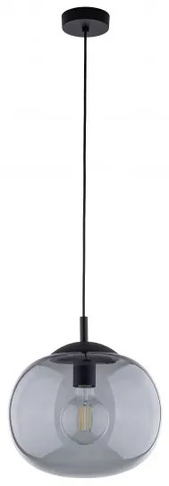 Κρεμαστό Φωτιστικό Οροφής 30cm E27 15W IP20 Vibe TK Lighting 4837 Γκρι