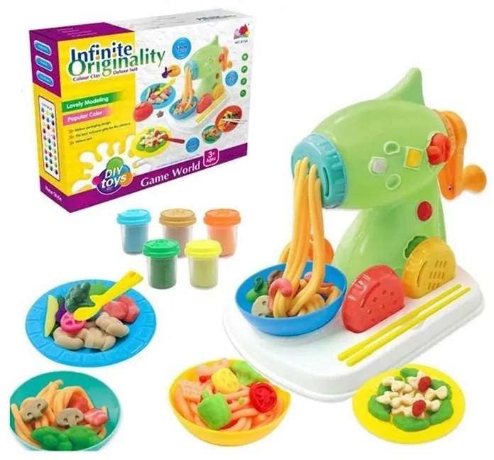Σετ κατασκευών DIY με πλαστελίνη - Noodles - 5838-30