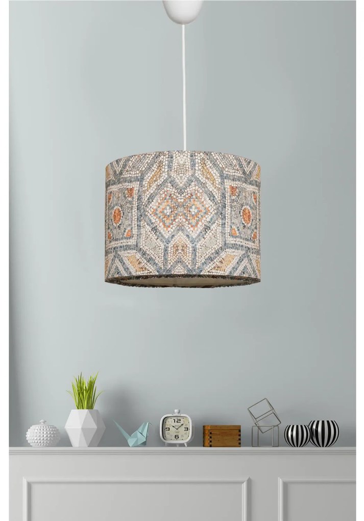 Φωτιστικό Οροφής C7497 Πολύχρωμο Pattern 28x65 εκ. 28x28x65 εκ.