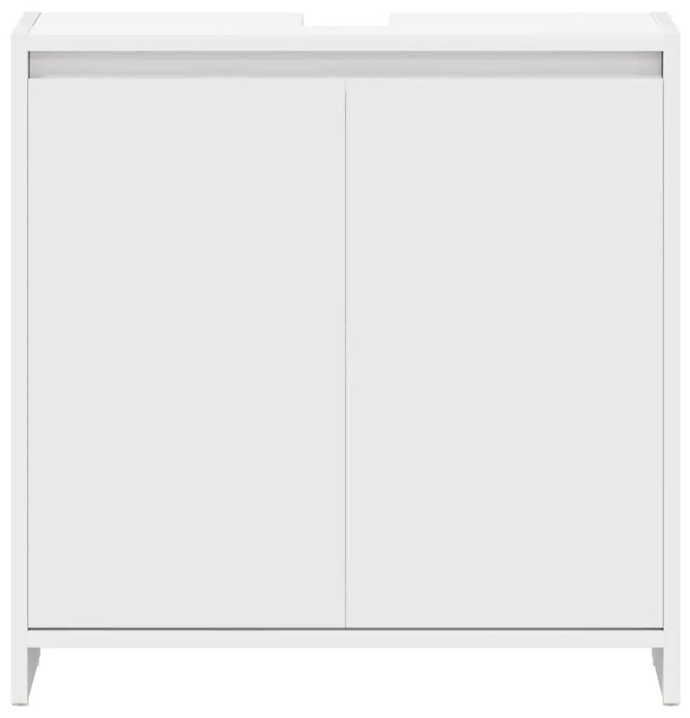 vidaXL Ντουλάπι Νιπτήρα Λευκό 60 x 33 x 61 εκ. από Επεξ. Ξύλο