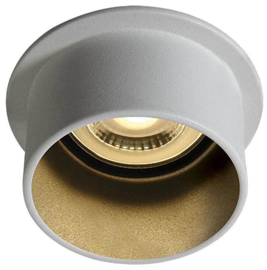 Σποτ Χωνευτό Z10105-D9 GU10 50W White Round
