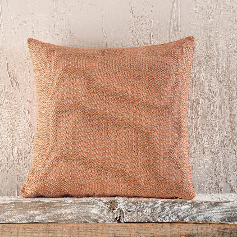 Μαξιλαροθήκη Διακοσμητική Santorini Terracotta Ρυθμός 40Χ40 Βαμβάκι-Πολυέστερ