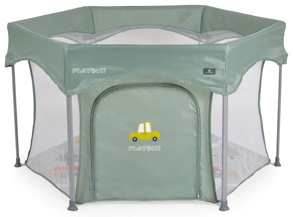 CANGAROO ΠΑΡΚΟ ΠΟΛΥΓΩΝΟ PLAYBOX GREEN 3801005210237