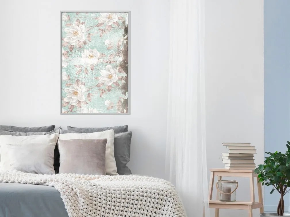 Αφίσα - Floral Muslin - 40x60 - Χρυσό - Χωρίς πασπαρτού