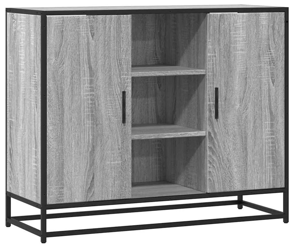 SIDEBOARD ΓΚΡΙ SONOMA 92X35X76 CM ΞΥΛΙΝΟ ΜΗΧΑΝΟΥΡΓΙΚΟ ΞΥΛΟ 849017