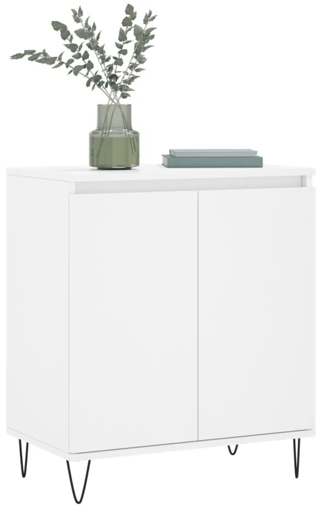 vidaXL Συρταριέρα Λευκή 60 x 35 x 70 εκ. από Επεξεργασμένο Ξύλο