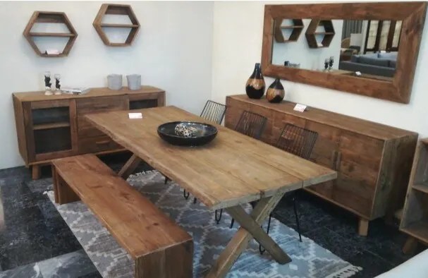 Τραπεζαρία ξύλινη 220