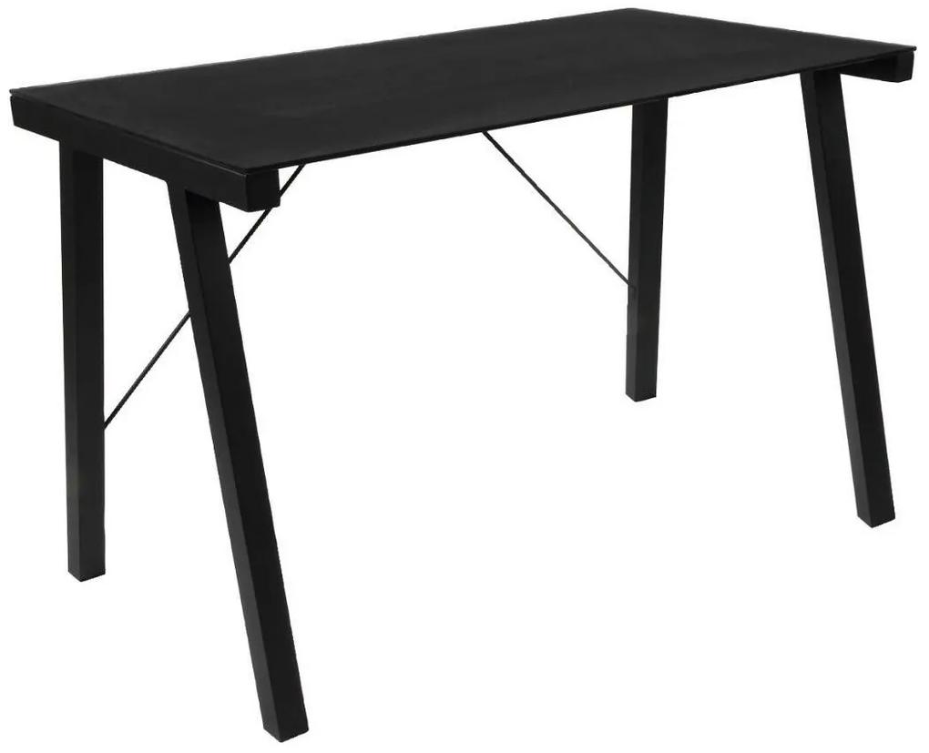 Τραπέζι γραφείου Oakland 173, 78x125x65cm, 23 kg, Μαύρο | Epipla1.gr