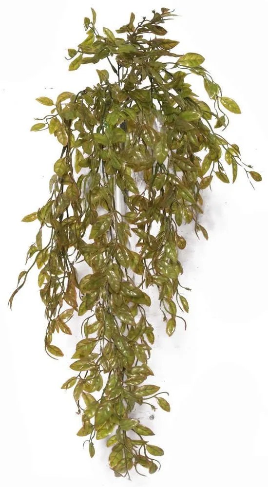 Τεχνητή Κρεμαστή Τραντεσκάντια 2591-7 87cm Brown Supergreens Polyethylene,Fabric