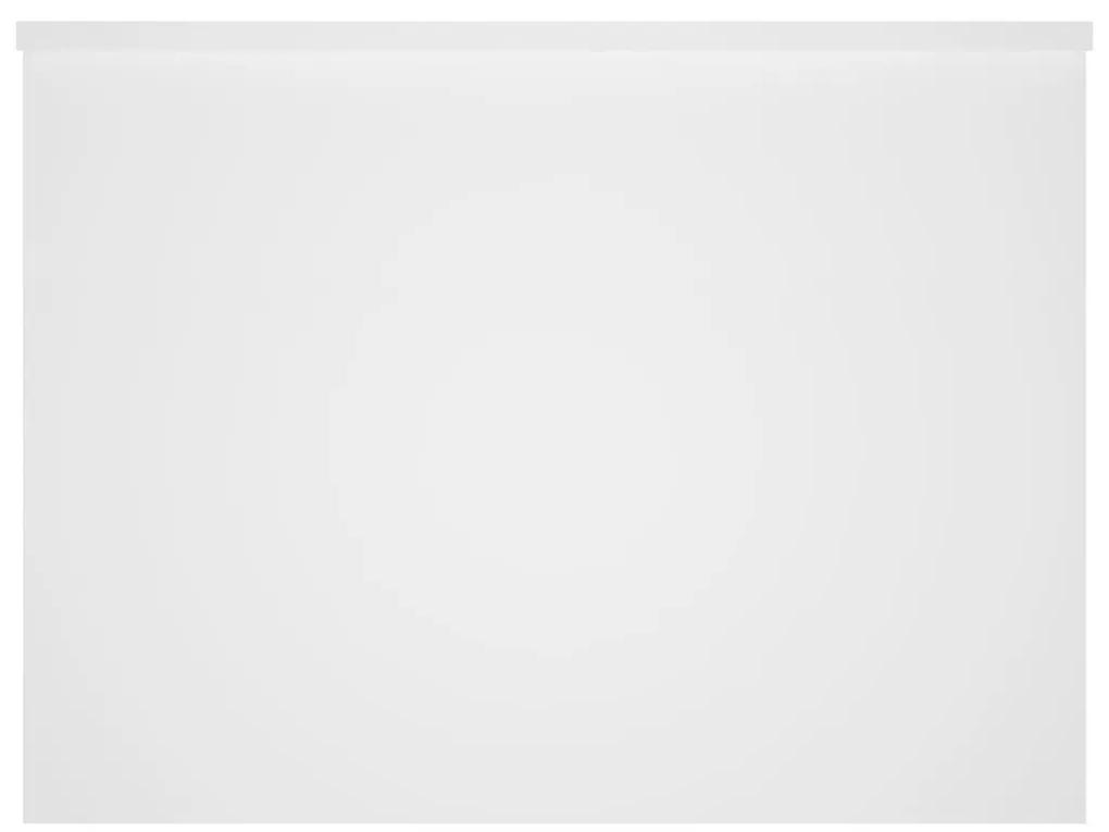 vidaXL Τραπεζάκι Σαλονιού Λευκό 80x55,5x41,5 εκ. Επεξεργ. Ξύλο