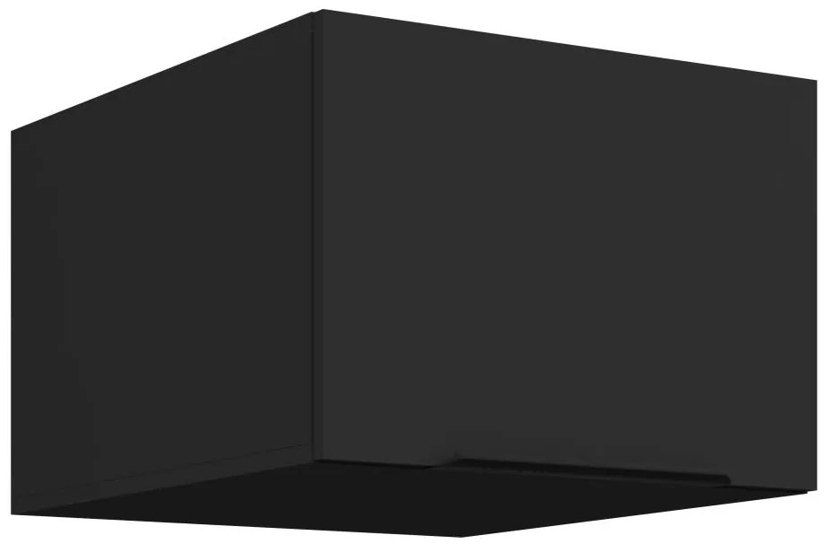 Κρεμαστό ντουλάπι Arianna 50 NAGU 36 1F-Μαύρο