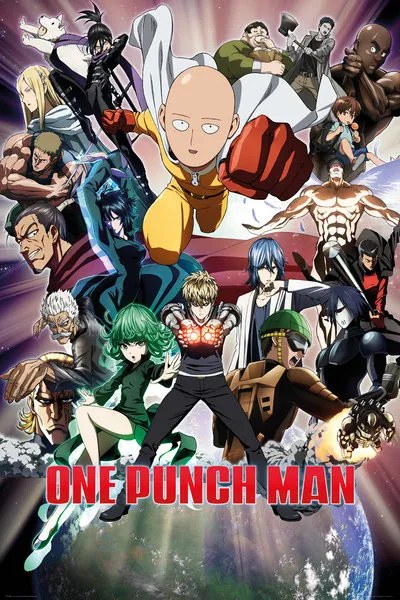 Αφίσα One Punch Man - Collage