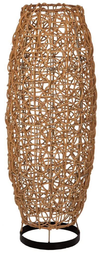ΦΩΤΙΣΤΙΚΟ ΔΑΠΕΔΟΥ HM7877 RATTAN ΣΕ ΦΥΣΙΚΟ ΧΡΩΜΑ Φ24x62Yεκ. - 5124714 - HM7877