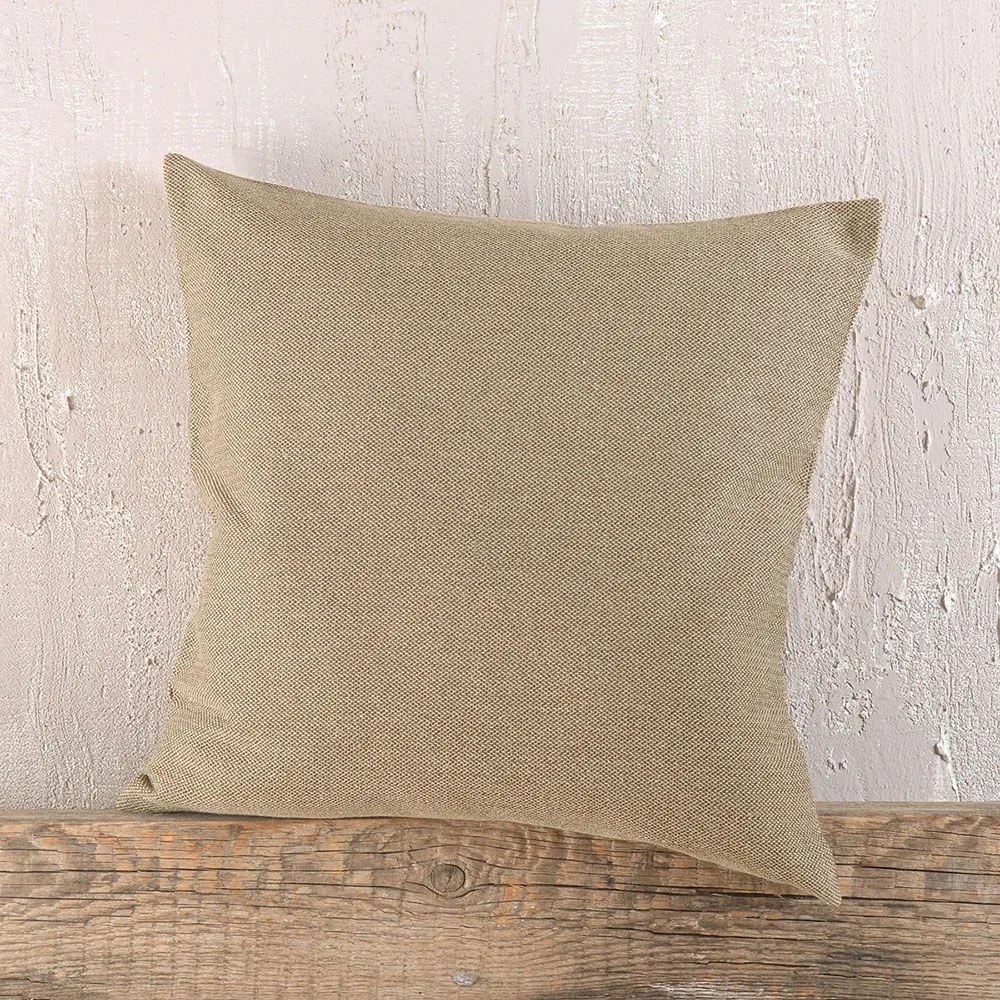 Μαξιλαροθήκη Διακοσμητική Raven Brown Ρυθμός 40Χ40 Cotton-Polyester
