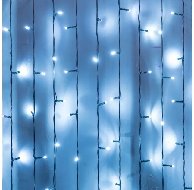 Λαμπάκια Σειράς 240xLED 17W IP65 6500K Διάφανο X08240231N Aca-X08240231N-Διάφανο X08240231N