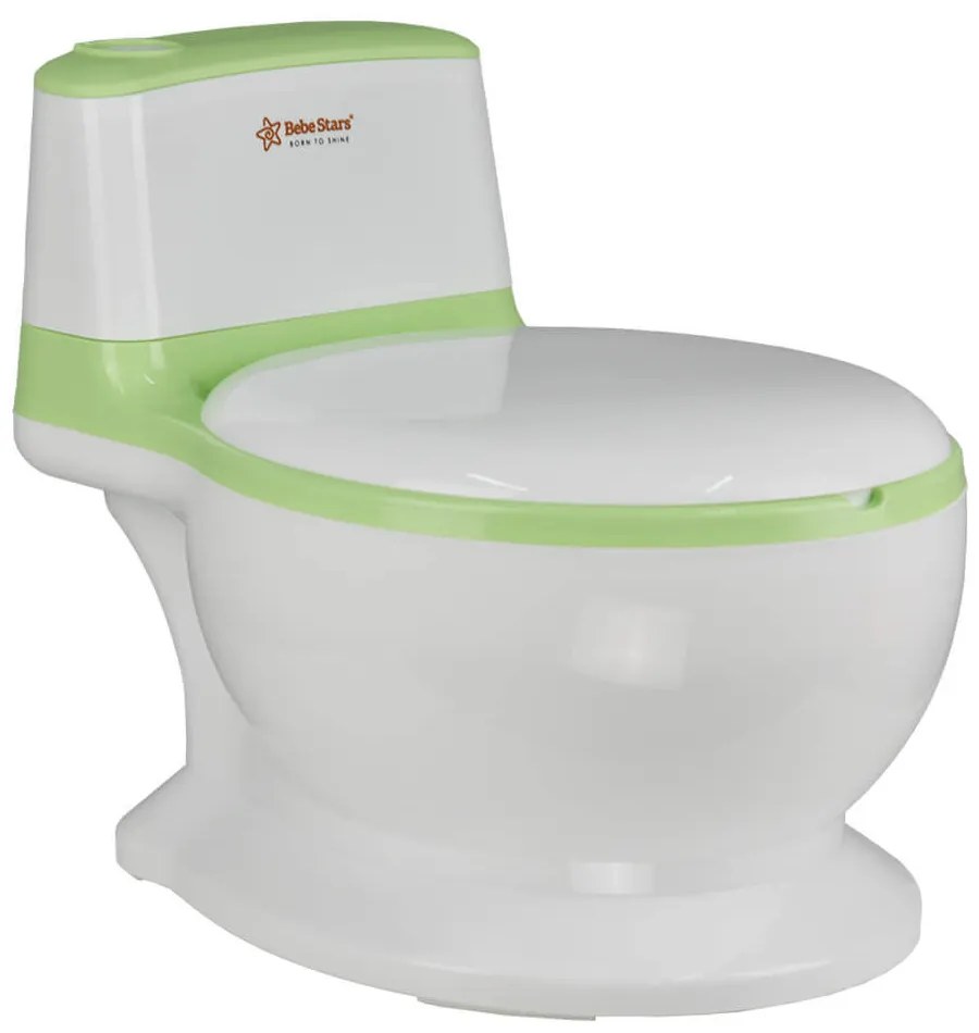 Γιογιό Με Καπάκι (27x39x32) Bebe Stars Toilet Green 53-176